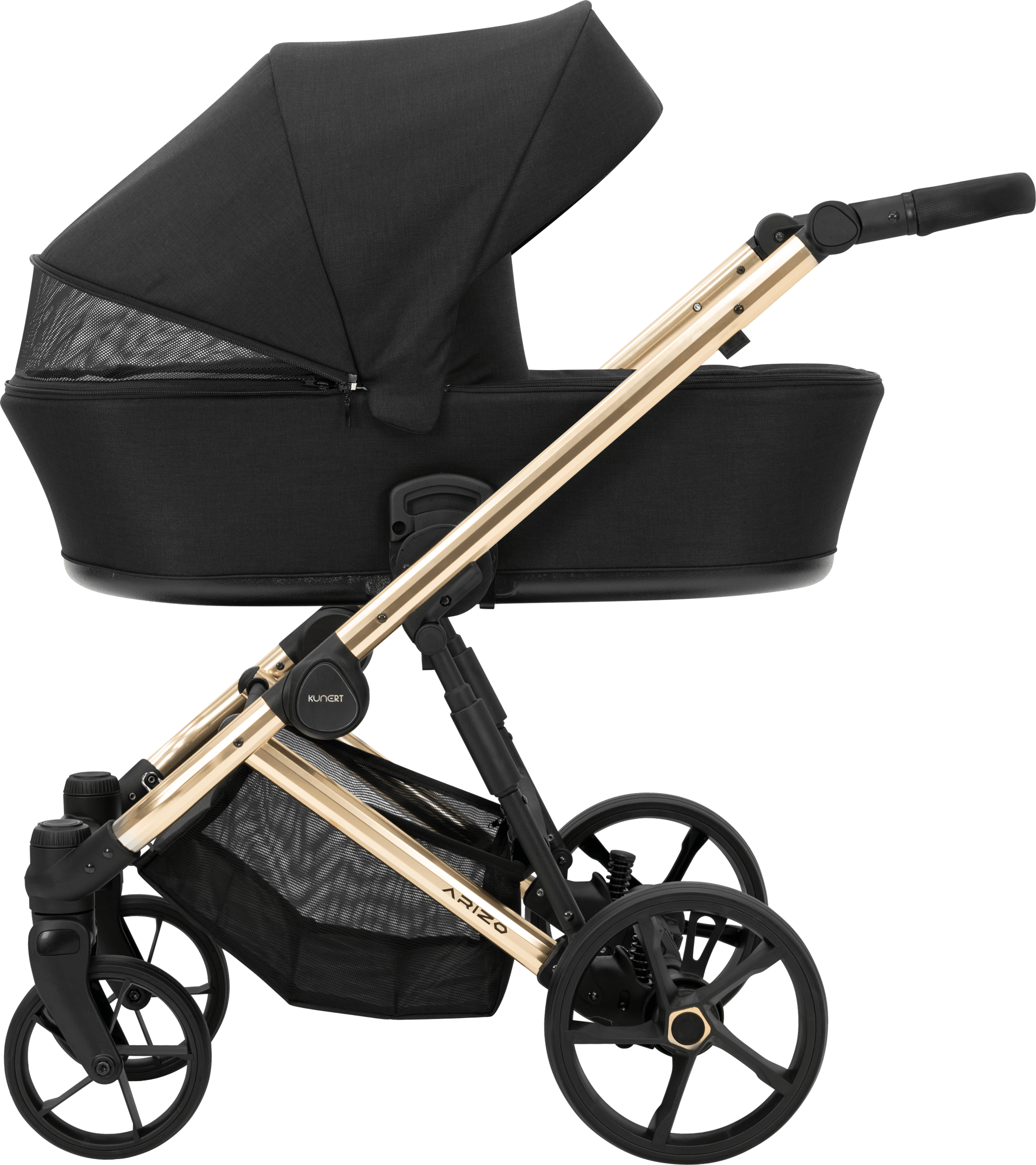Carucior 2 in 1 Kunert Arizo Premium Eco Black - Image 14