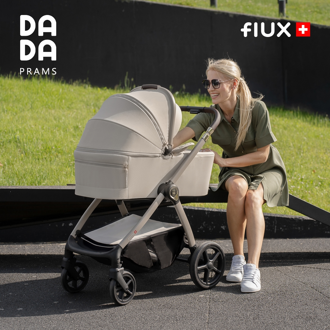 Carucior pentru copii 2 in 1 Dada Prams Flux Almond - Image 17