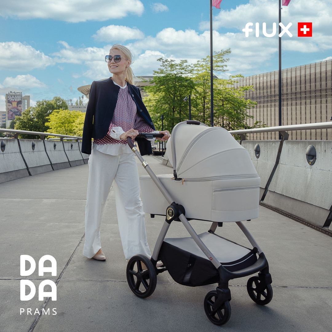 Carucior pentru copii 2 in 1 Dada Prams Flux Almond - Image 16