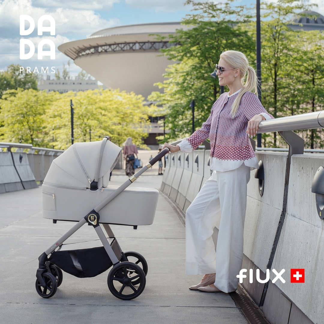Carucior pentru copii 2 in 1 Dada Prams Flux Almond - Image 14