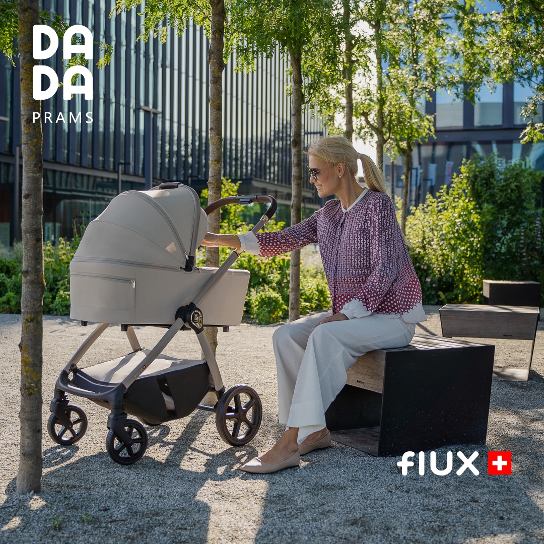 Carucior pentru copii 2 in 1 Dada Prams Flux Almond - Image 15