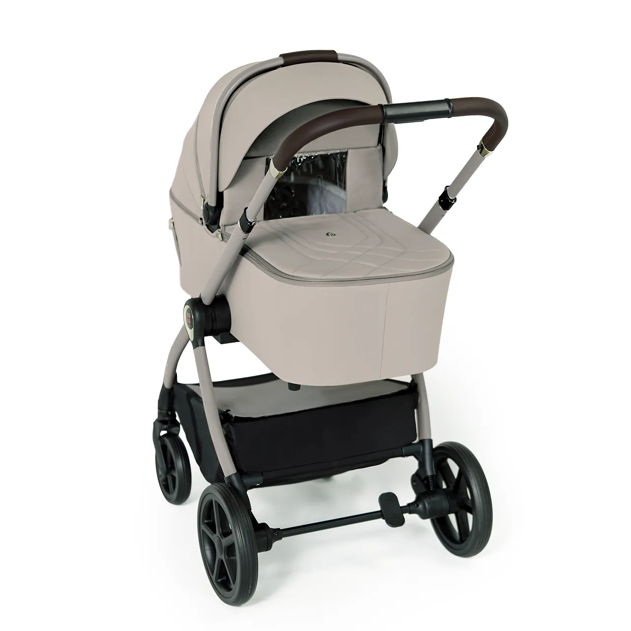 Carucior pentru copii 2 in 1 Dada Prams Flux Almond - Image 3