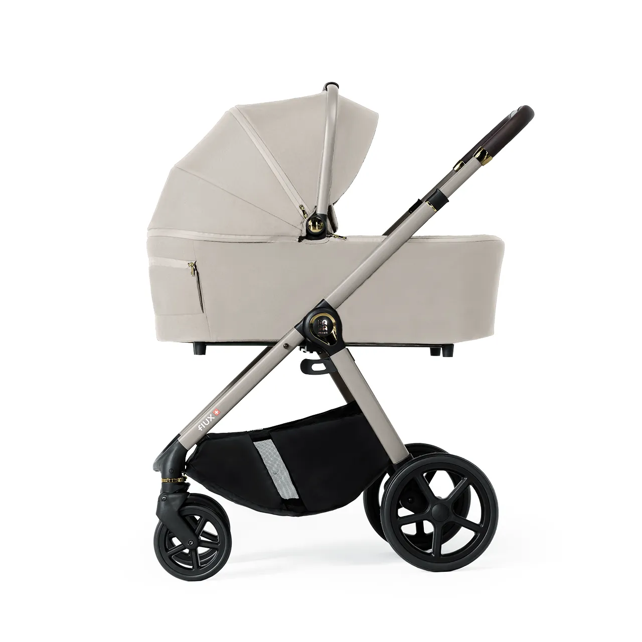 Carucior pentru copii 2 in 1 Dada Prams Flux Almond - Image 5