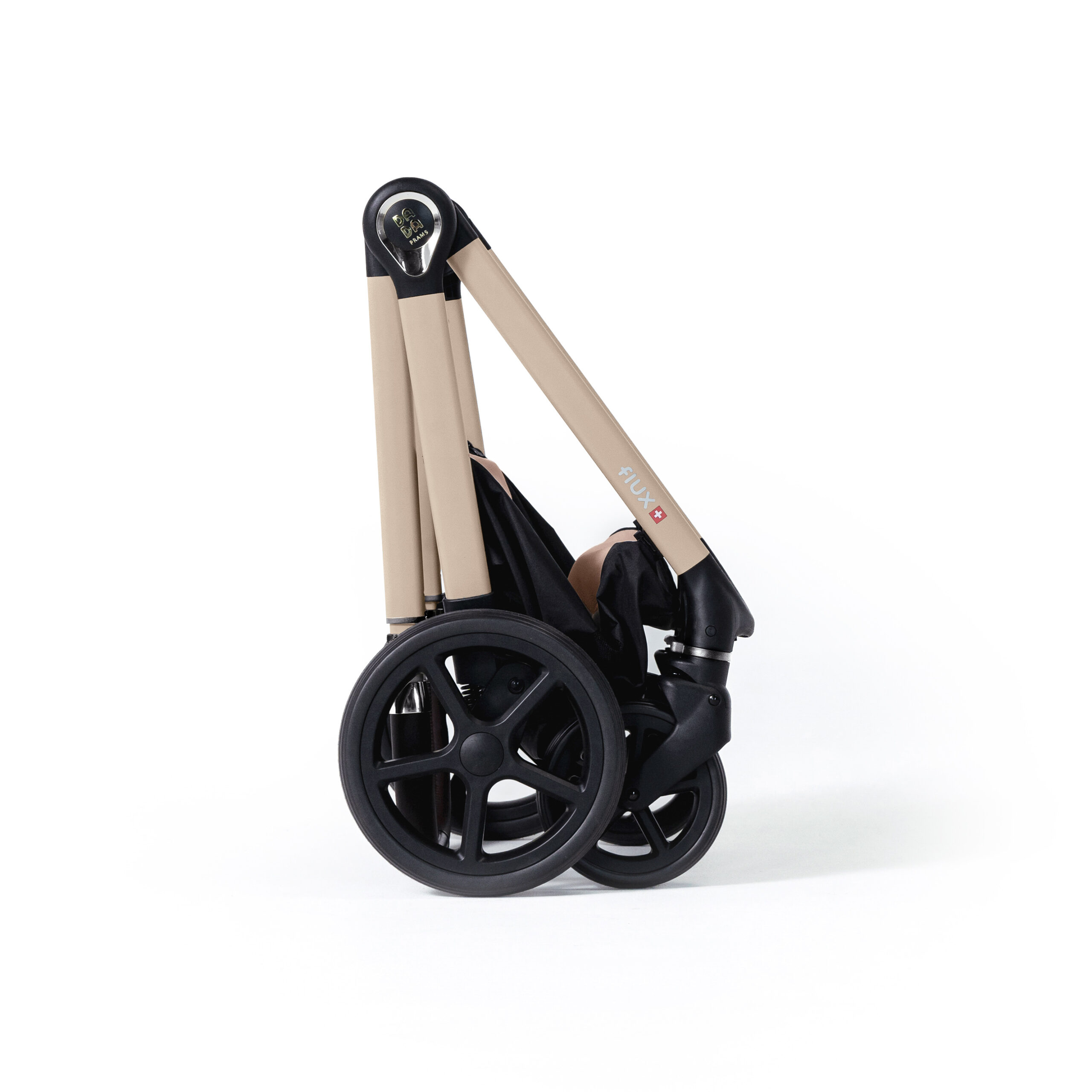 Carucior pentru copii 2 in 1 Dada Prams Flux Beige - Image 9