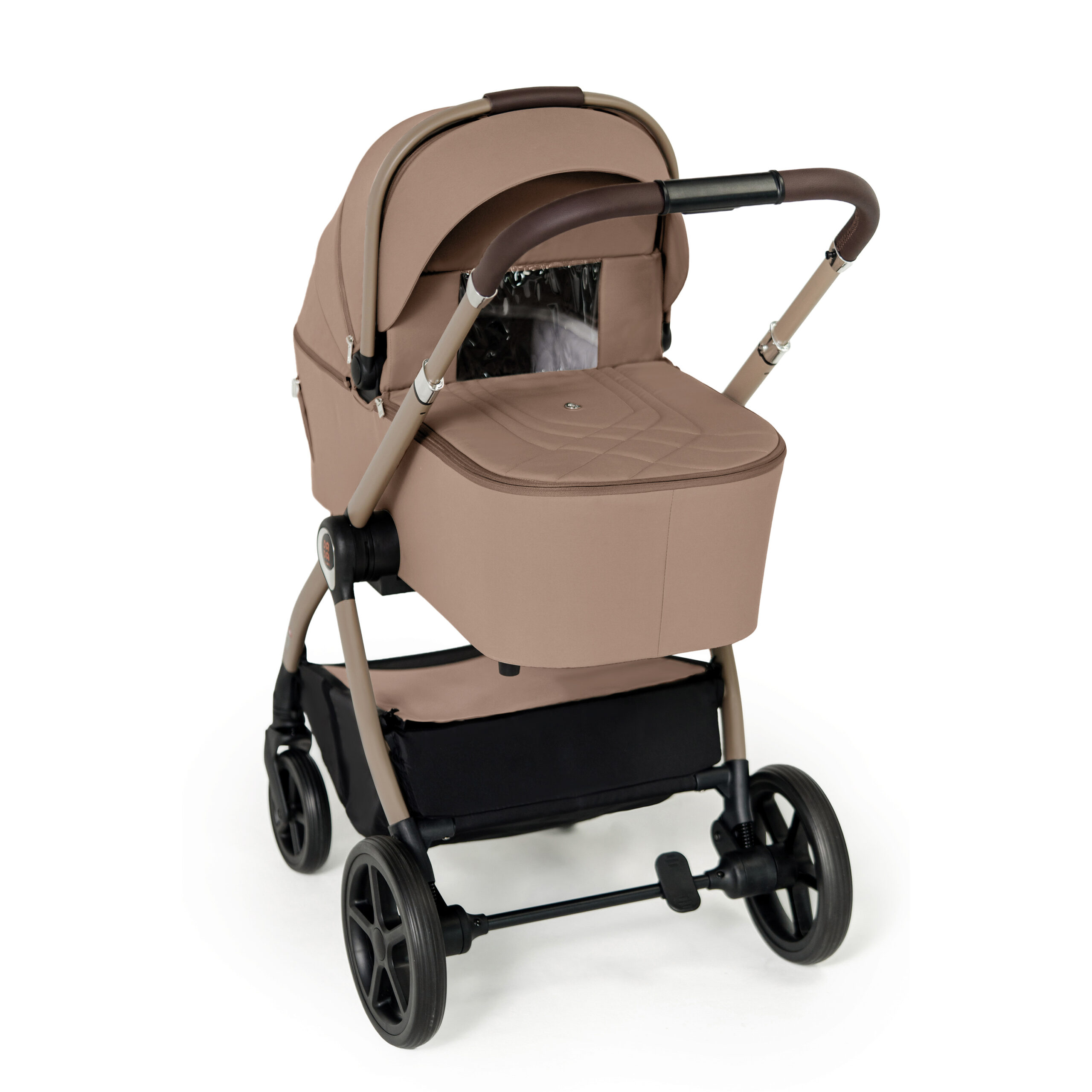 Carucior pentru copii 2 in 1 Dada Prams Flux Beige - Image 4
