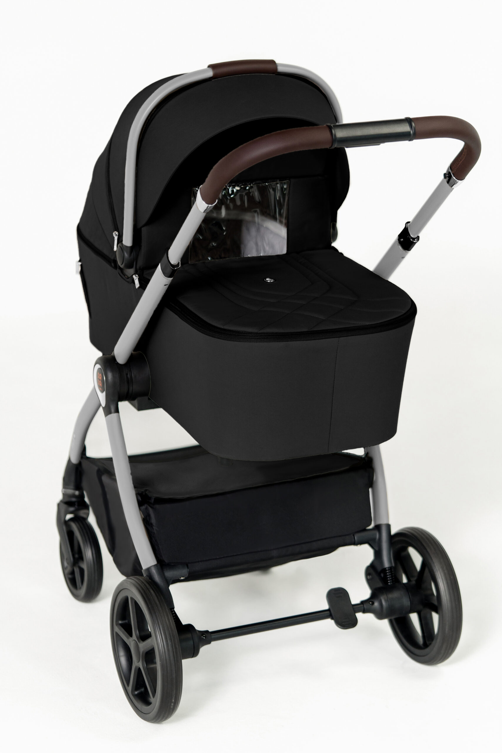 Carucior pentru copii 2 in 1 Dada Prams Flux Black - Image 4