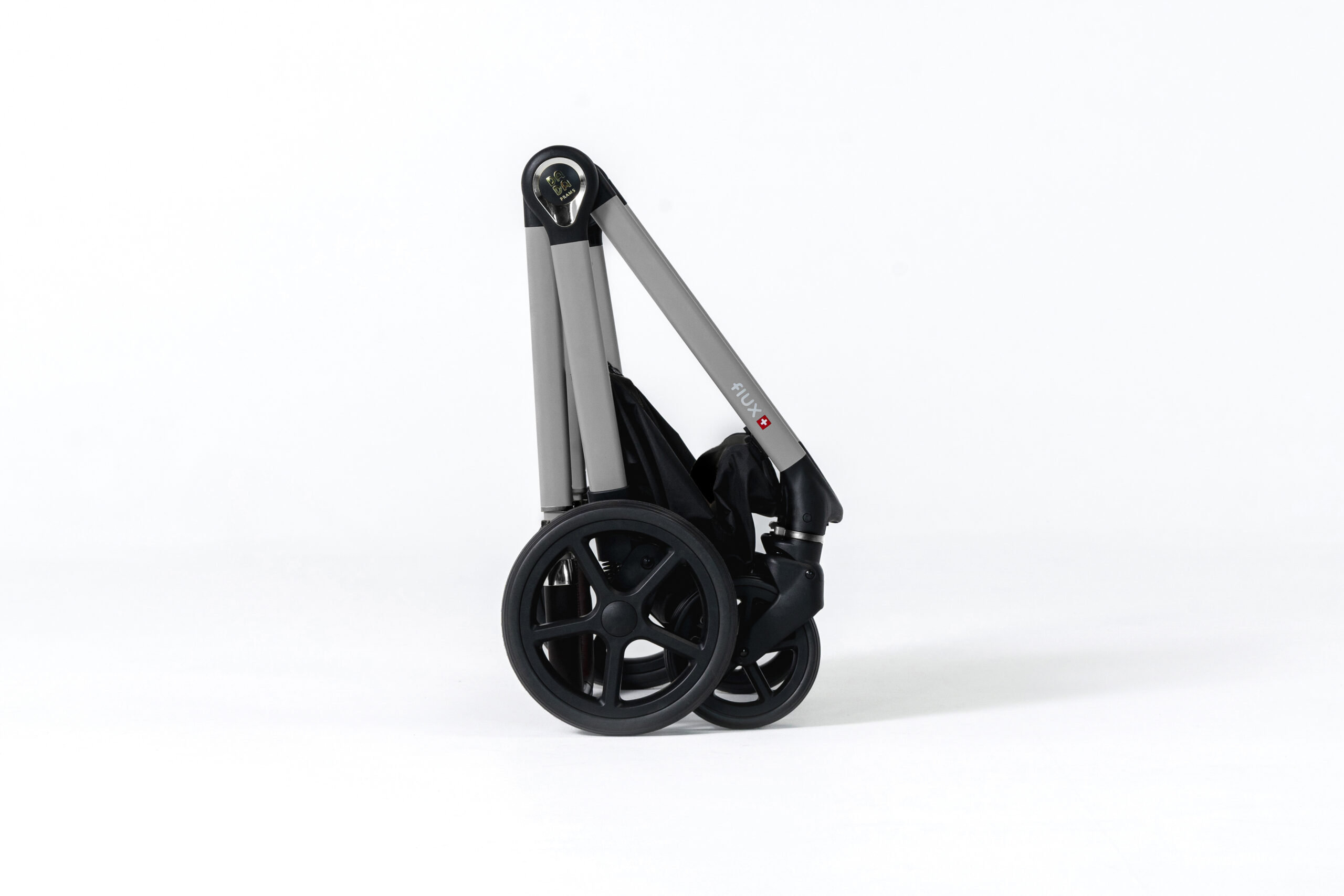 Carucior pentru copii 2 in 1 Dada Prams Flux Black - Image 11