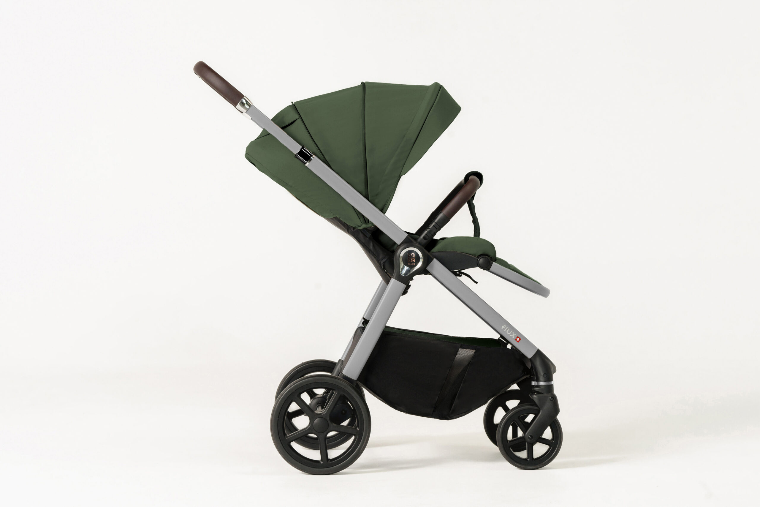 Carucior pentru copii 2 in 1 Dada Prams Flux Green - Image 7