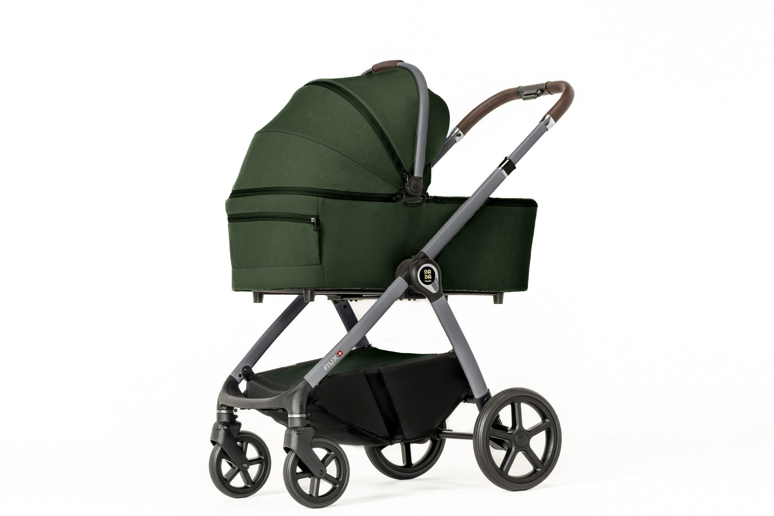 Carucior pentru copii 2 in 1 Dada Prams Flux Green - Image 5