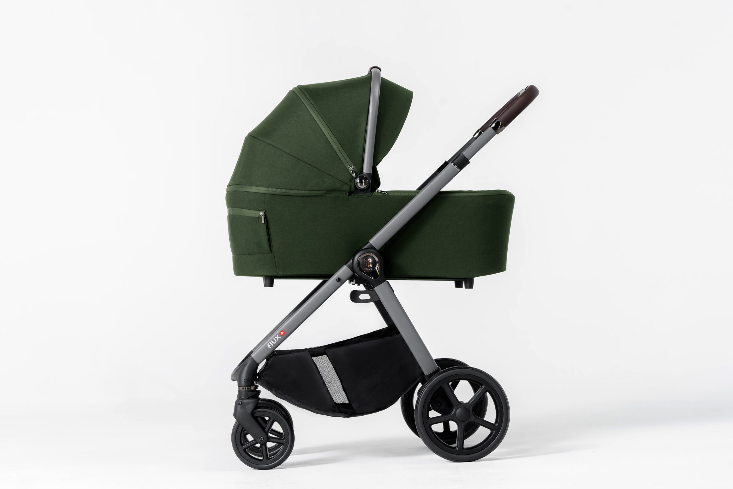 Carucior pentru copii 2 in 1 Dada Prams Flux Green - Image 4