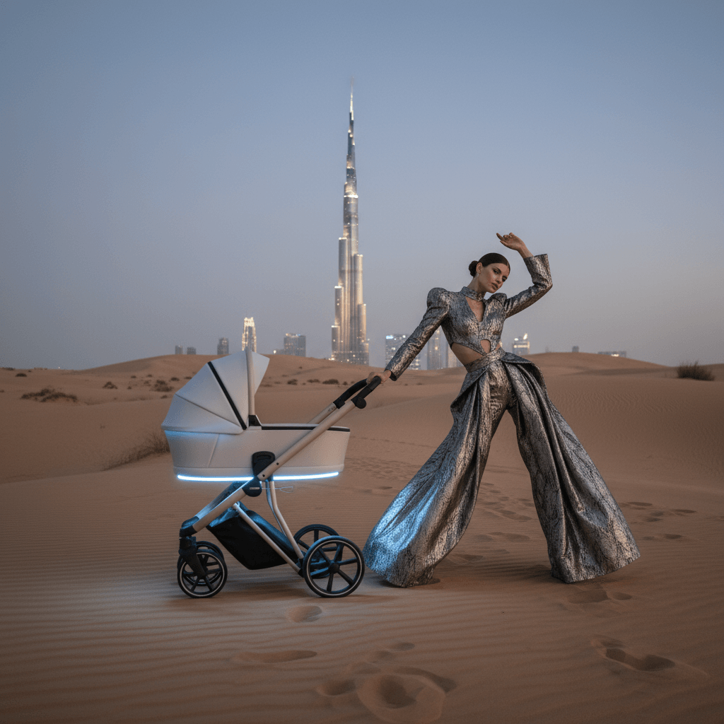 Cărucior pentru copii 2 in 1 iBebe Next2 Beige - Image 21