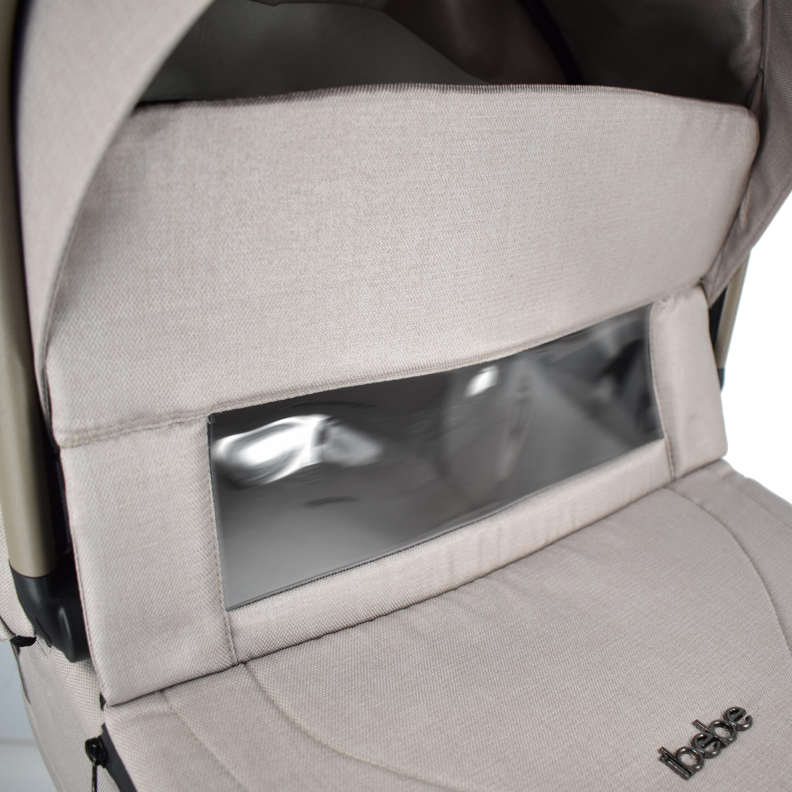 Cărucior pentru copii 2 in 1 iBebe Next2 Beige - Image 9