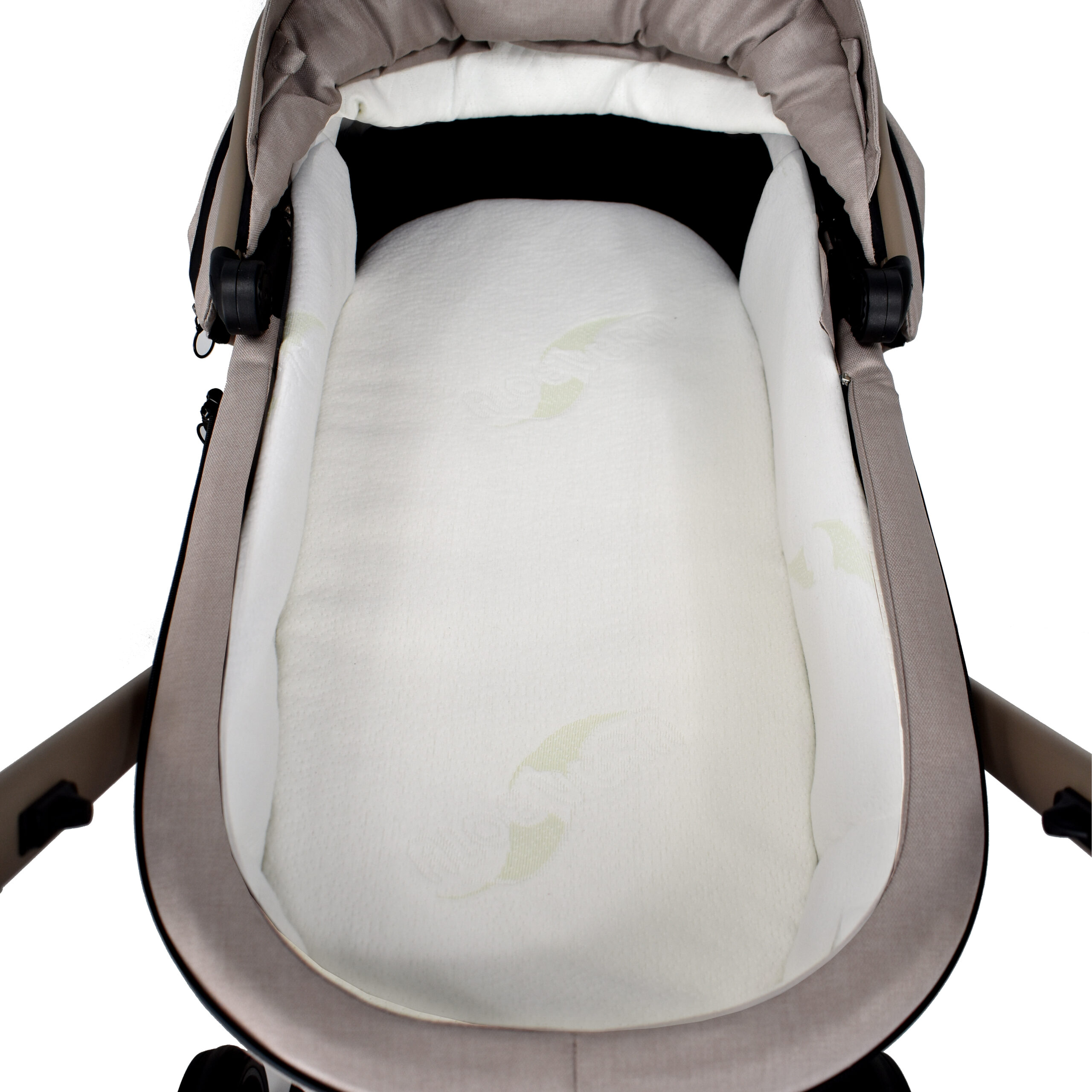 Cărucior pentru copii 2 in 1 iBebe Next2 Beige - Image 3