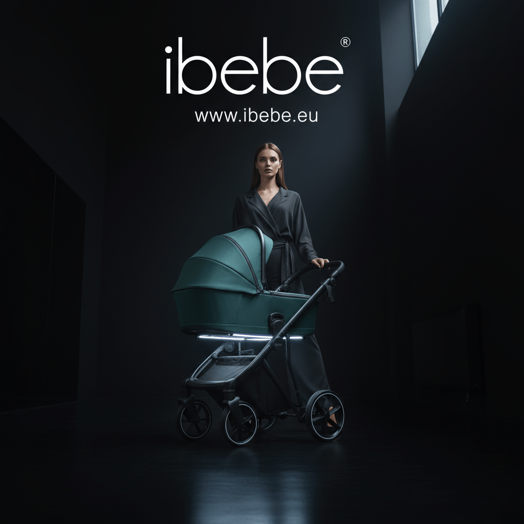 Cărucior pentru copii 2 in 1 iBebe Next2 Green - Image 7