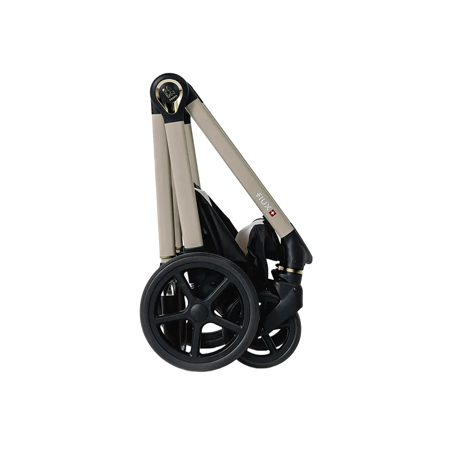Carucior pentru copii 2 in 1 Dada Prams Flux Almond - Image 9