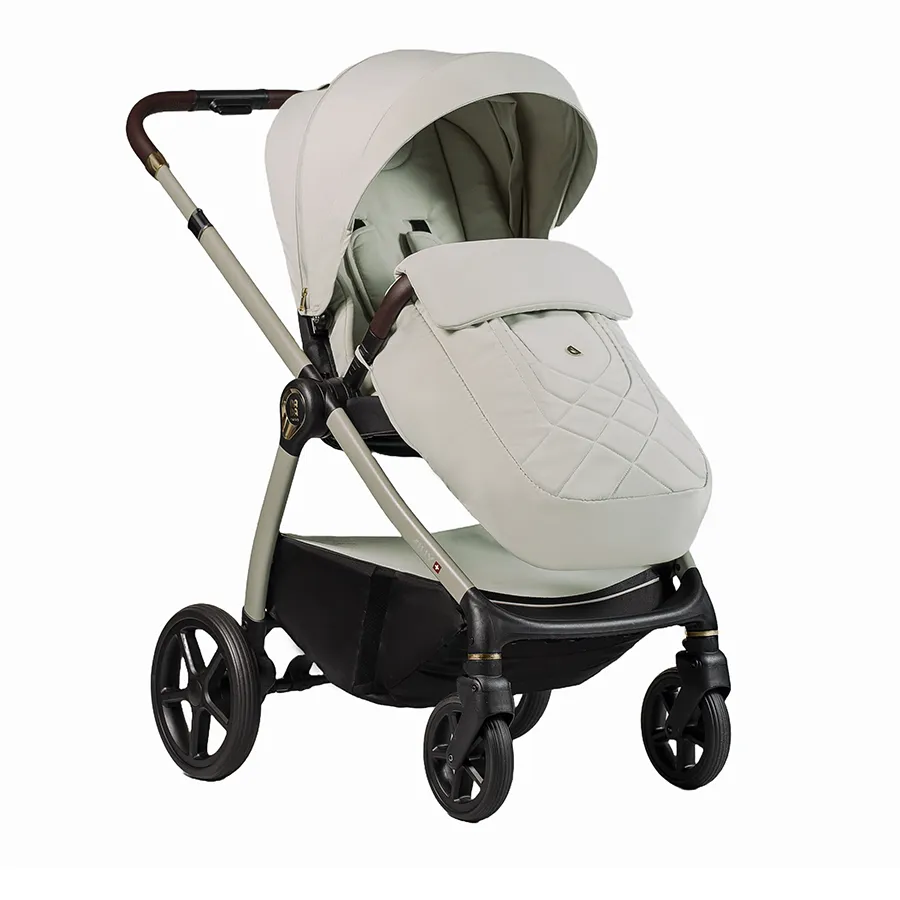 Carucior pentru copii 2 in 1 Dada Prams Flux Almond - Image 8