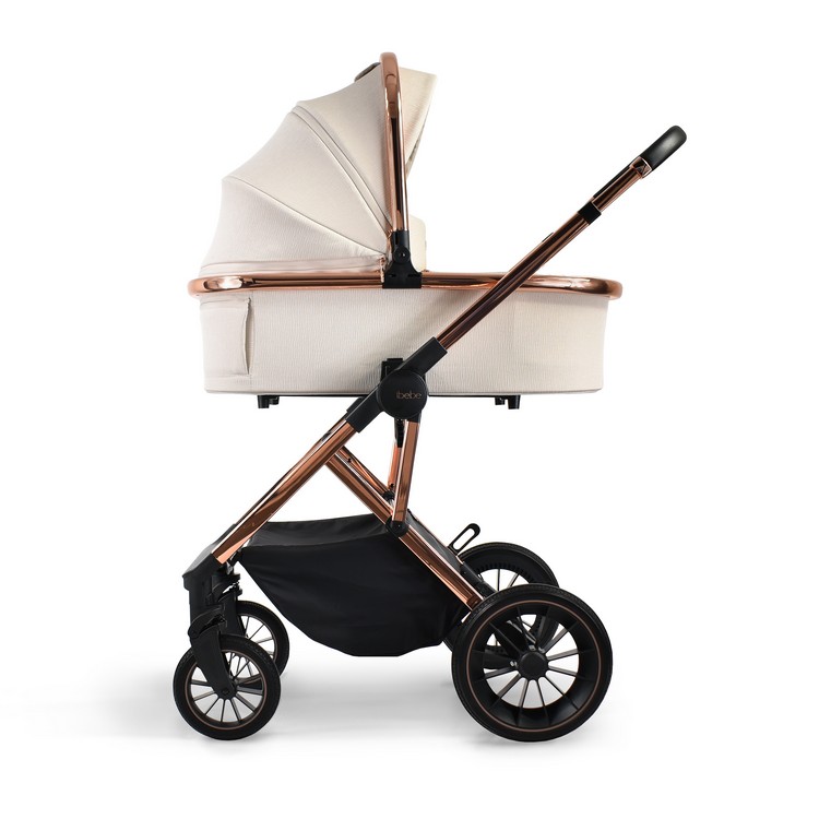 Carucior 2 in 1 iBebe Pro Beige - Image 2
