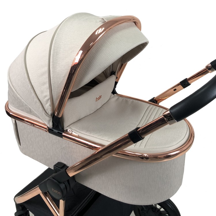 Carucior 2 in 1 iBebe Pro Beige - Image 4