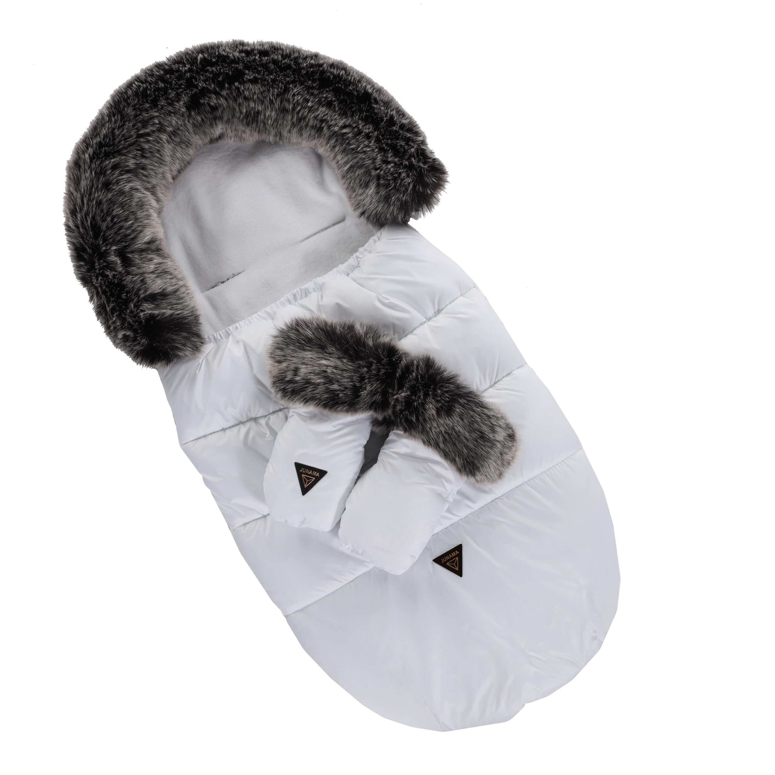 Sac de iarnă și mănuși Junama Igloo White - Image 2